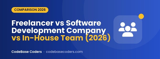 Freelancer vs Software Development Company vs In-House Team (2026): Which Should You Hire?