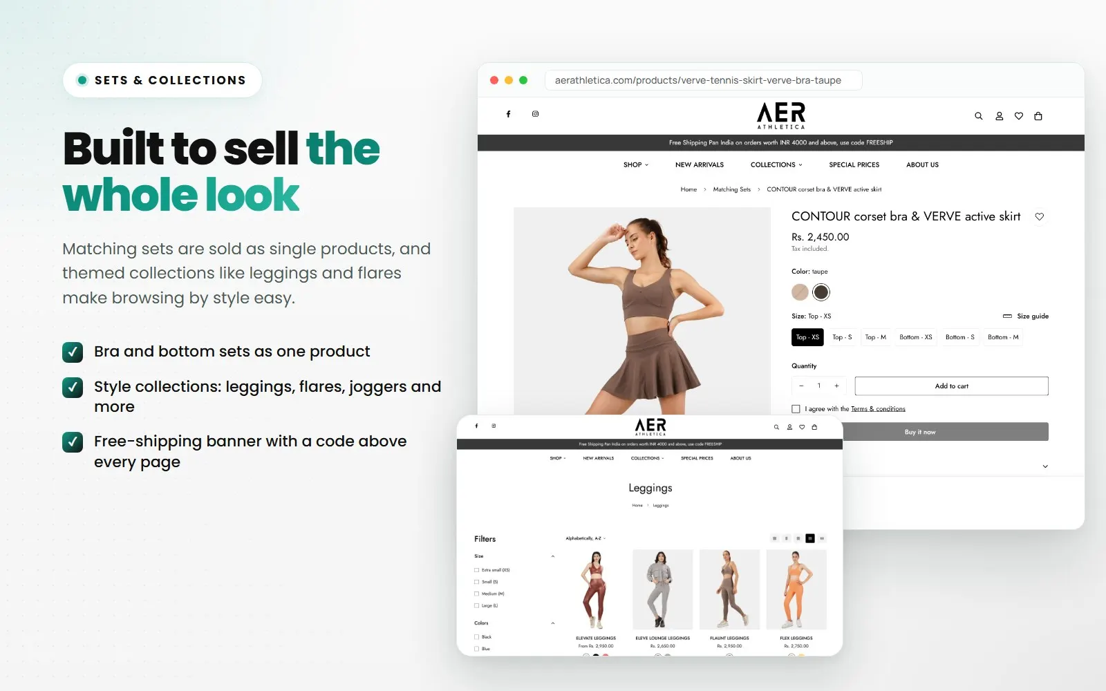 Aer Athletica: Sets & collections