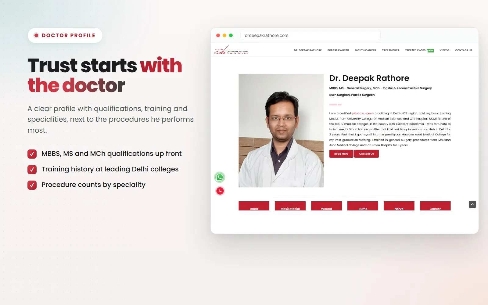 Dr. Deepak Rathore: Doctor profile