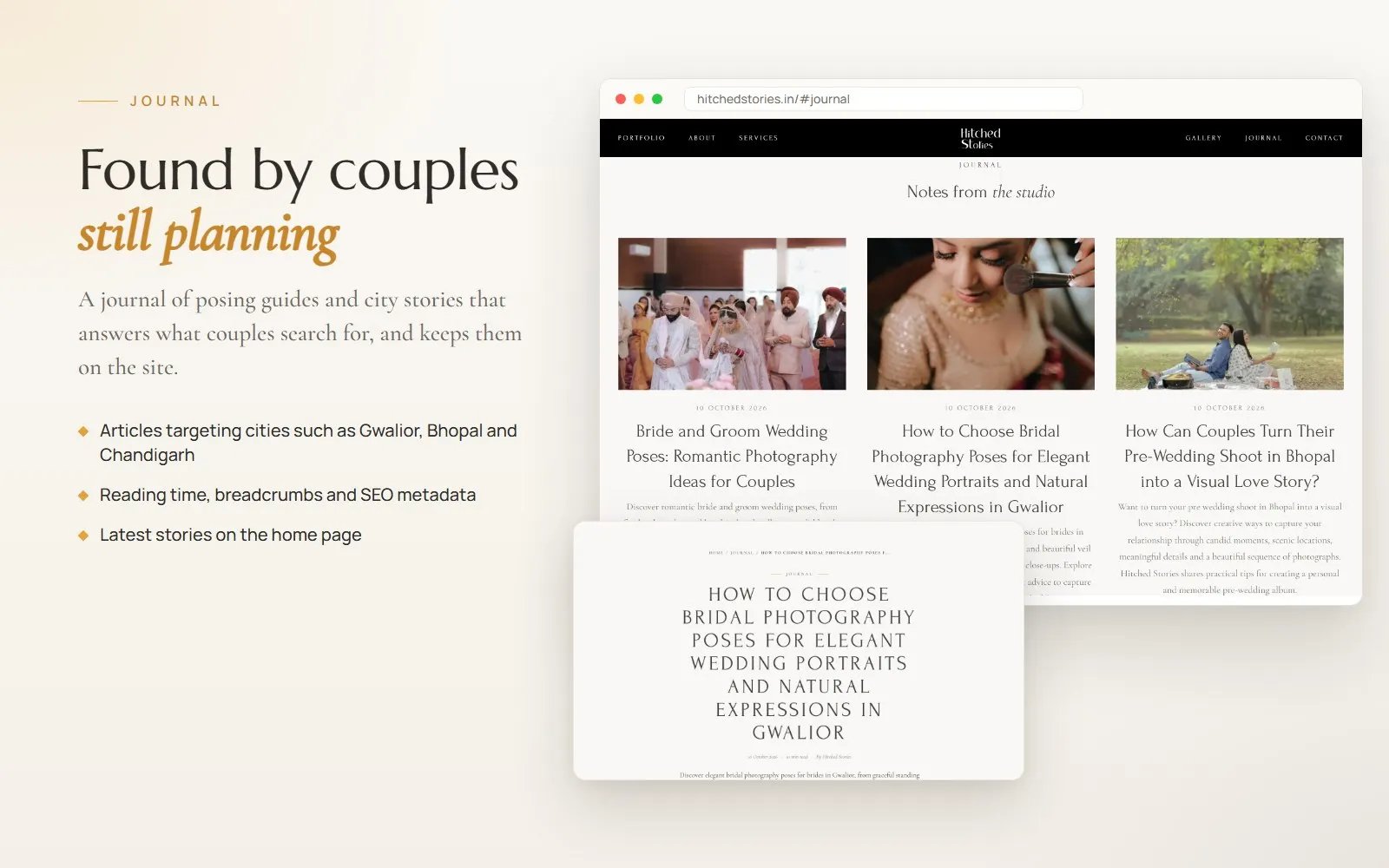 Hitched Stories: Journal