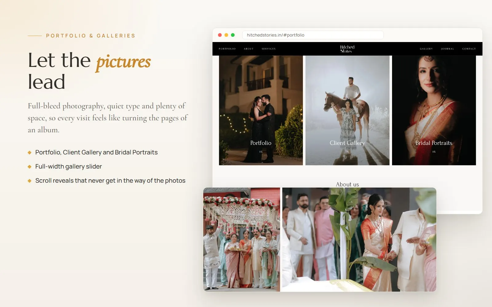 Hitched Stories: Portfolio & galleries